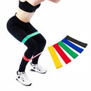 5pcs Resistance Latex Rubber Bands Loop Yoga Fitness Sports Workout Elastic Belt