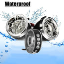 Motorcycle Bluetooth Sound System FM MP3 Player Wireless Audio Studio Speak