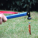 Multi-function Outdoor Camping Tent Hammer Peg Nail Stakes Mountaineering H