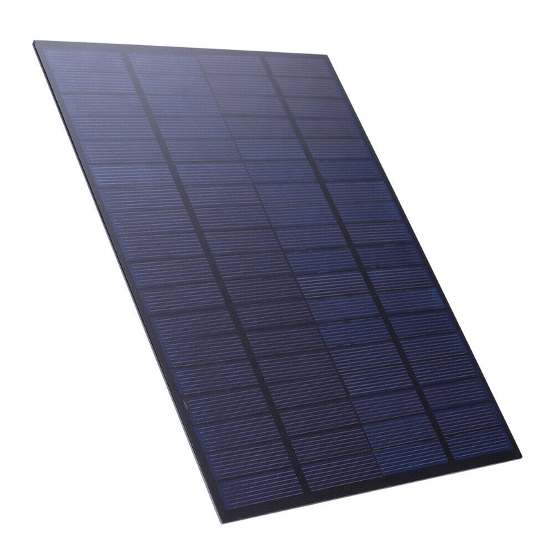 5W 18V Solar Panel A Level Polycrystalline Silicon Solar Charger for 12V Ba