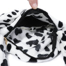 Winter Large Capacity Cow Grain Handbags Shoulder Bags Messenger Bag Crossbody