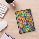 DIY 5D Mosaic Drawing Flower Leaves Notebook Part Special Shape Rhinestone