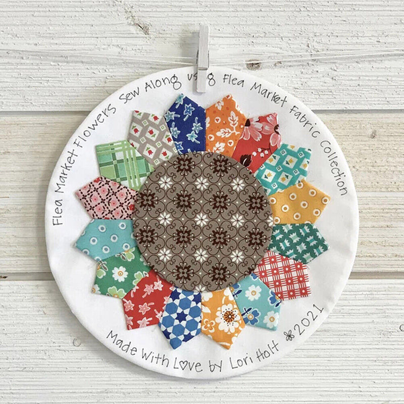 Sunflower Quilting Template Set DIY Acrylic Cutting Sewing Patchwork Art Cr