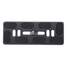 Metal PU-100 Quick Release Plate for Benro B0 B1 B2 J1 N1 Tripod Ball Head