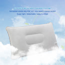 Portable Travel Sleep Pillow Inflatable Outdoor Camping Tent Pillows (Gray)