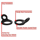2Pcs Tie Down Strap Rings Point For Motorcycles Dirt Bike ATV UTV Securings X1H9