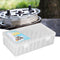42 Spools Reels Sorting Storage Box Fishing Line Gear Case (Transparent)