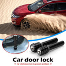 Bling Car Door Lock Knob Aluminum Door Lock Knob Pull Pin 2 Pack (Black)