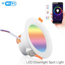 7W WiFi Smart RGBW LED Down Light for Home Automation Alexa Google Home Newly
