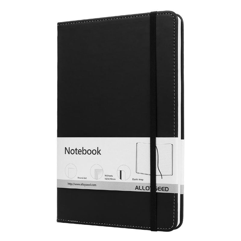 Hardcover 96 Sheets Wood-free Paper Notebook A5 Diary Writing Notepad(Dot) Newly