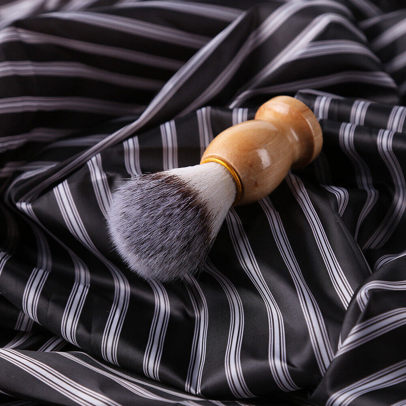 Practical Men Shaving Brush Wooden Handle Beard Grooming Accessories Face Care