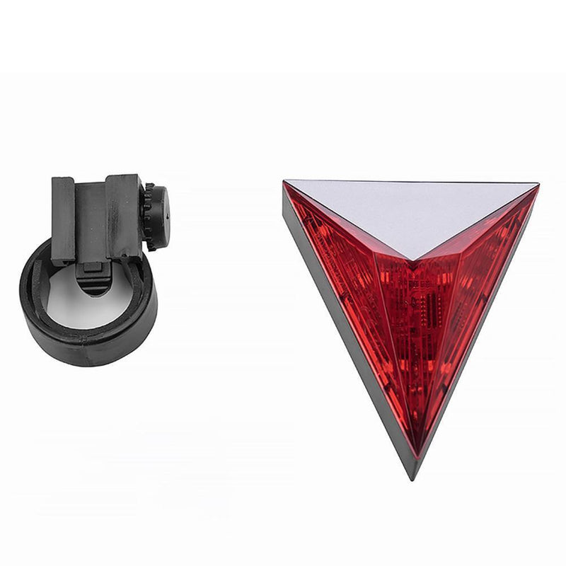 Waterproof Adjustable Mountain Bike Tail Light Flash Safety Warning Lamp