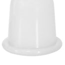 Silicone Vacuum Cupping Can Cupping Therapy Massage Suction Cup (White) Newly