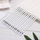 Signature Office Black Ink Medium Nib Core White Color Shell Gel Pen Refills