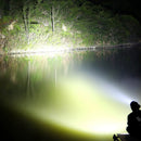 COB Work Flashlight 4 Mode Waterproof Zoom Torch for Outdoor Camping Emergency