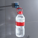 Rotated Kitchen Hooks Adhesive Wall Door Clothes Bag Hanger Racks (Blue) Newly