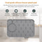 #A Kitchen Silicone Faucets Drain Mat Bathroom Countertop Absorbent Splash Guard