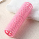 Self Grip Hair Rollers DIY Hairdressing Self-Adhesive Curling Rod (Pink)
