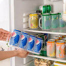4 Holes Beer Soda Coke Sprite Drink Organizer Refrigeration Kitchen Storage Box