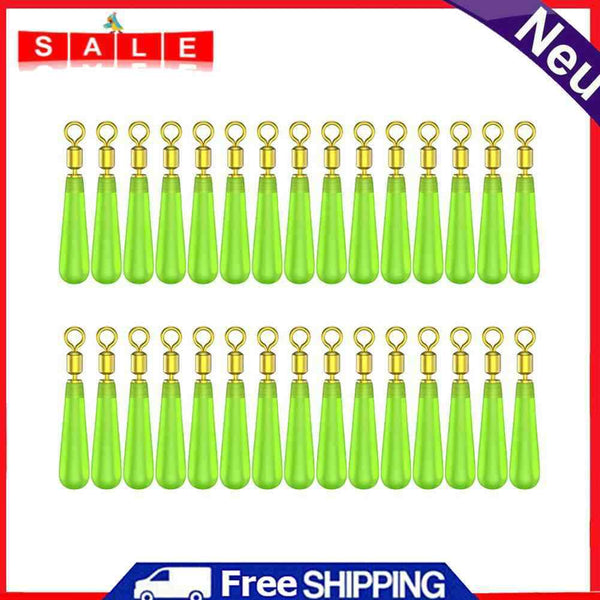 90pcs Copper Head Drift Fish Floats Rotation Buoy Seat Fishing Bobber (S)
