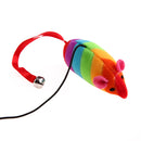Funny Cat Rods Interactive Toys Cat Teaser Stick Mouse Steel Wire Colourful