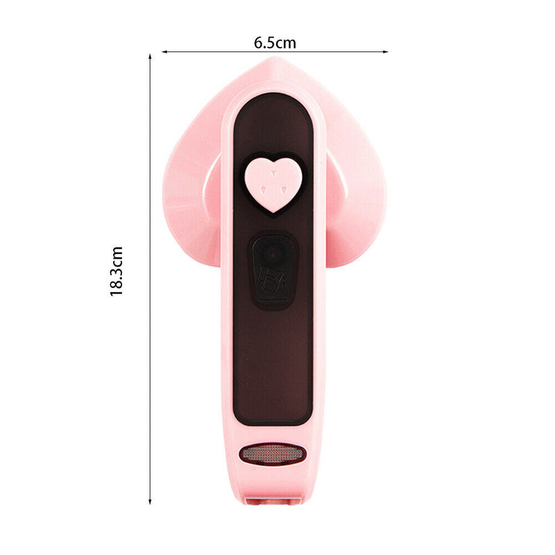 Mini Portable Handheld Ironing Machine Garment Iron Steamer (110V Pink) Newly