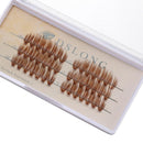 Colored Eyelashes Eyelash Extension Cluster Lashes Segment Premade Grafting