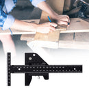 Labelling Ruler T Shape Woodworking Scriber Gauge Line Drawing Measuring Sliding