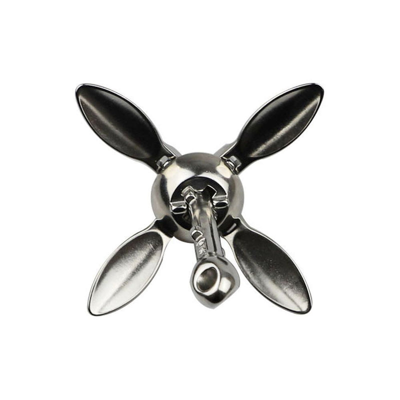 Dinghy Folding Stainless Steel Universal Kayak Grapnel Anchor Marine Canoe Boat