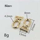 Accessories Handbags Clips Bag Belt Buckles Outdoor Carabiner Spring Oval Rings