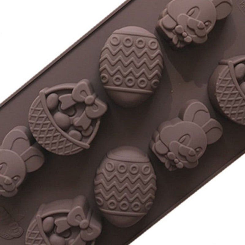 Eggs Basket Chocolate Cake Mold Easter Silicone Mold Cookie Mould Baking Tools