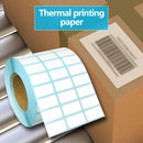 Waterproof Adhesive Thermal Paper Label Blank Print Stickers (5000pcs/Roll)