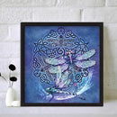 5D Diamond Painting DIY Dragonfly Full Drill Round Rhinestone Art Kit