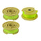 3pcs Trimmer Heads for Ryobi AC80RL3 Strimmer Line Spool Grass Weeds Trimme