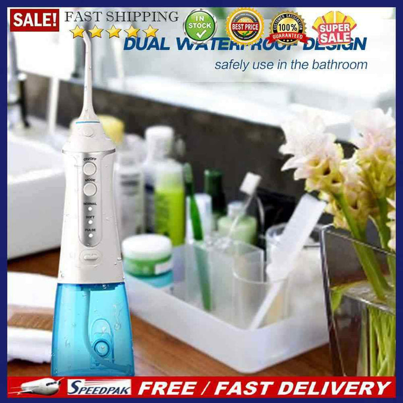 Smart Irrigator Oral Dental Scraper Whitening Teeth Device Remove Food Residue