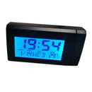 2 in 1 LED Digital Car Time Clocks Thermometer Temperatures Backlight H2N4 O9Z1