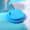 Silicone Cup Lid Reusable Anti-dust Leakproof Insulation Cup Cover (Blue)