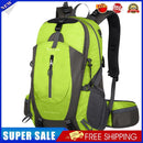 40L Waterproof Cycling Camping Backpack with Rain Cover (Fluorescent Green)