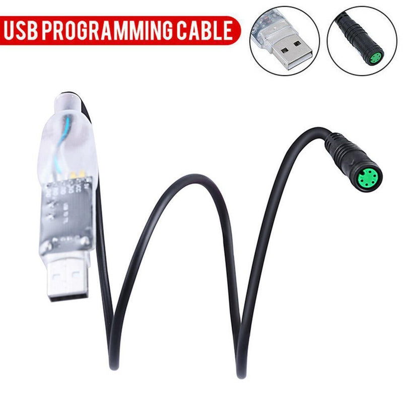 USB Programming Cable For BAFANG Mid Drive BBS BBSHD Motor  E-bike Wiring 5 Pin\