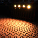 9 LED Waterproof Solar Spotlight Garden Lawn Ground Lighting Wall Lamp (B) Newly