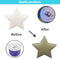 Star Shaped Scum Sponge Cleaning Accessories Sponge for Hot Tub