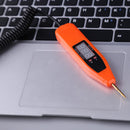 Car Digital Electric Voltage Test Pen Power Probe Circuit Tester (Orange) Newly
