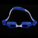 Children Swimming Goggles Anti-fog PC Lens Waterproof Silicon Blue