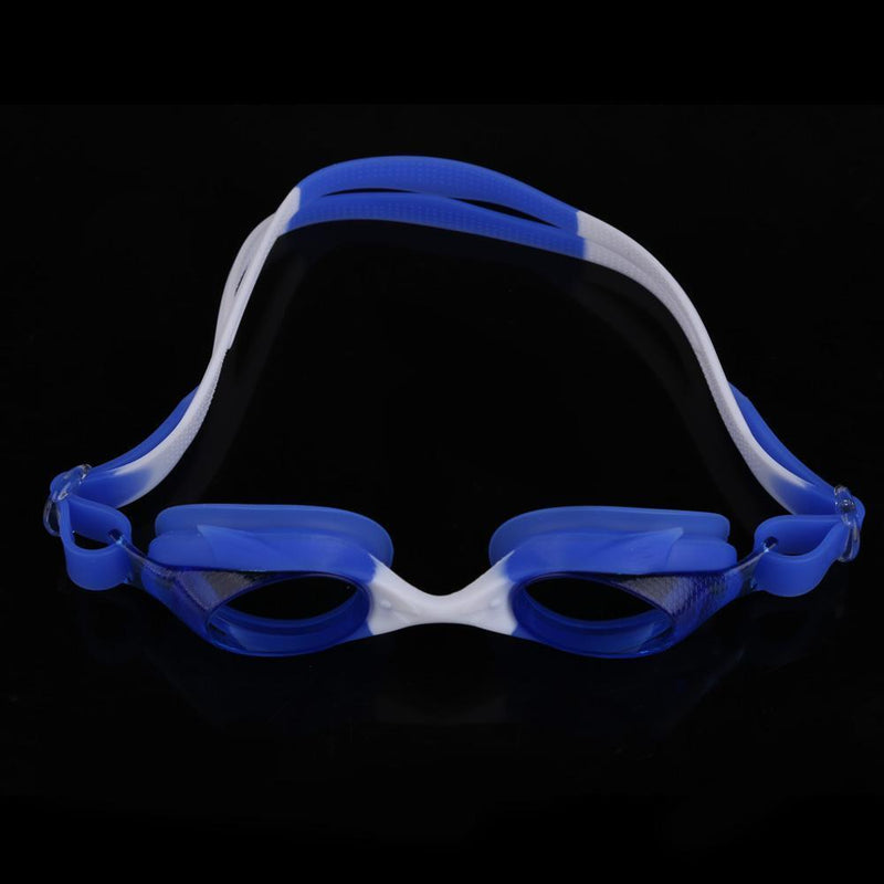 Children Swimming Goggles Anti-fog PC Lens Waterproof Silicon Blue