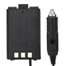 12V Car Charger Battery Eliminator for Baofeng Dual Band Radio UV5R 5RA 5RE n