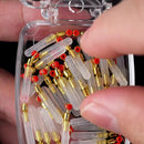 30x Silicone Silicone Fishing Float Holder Rotating Float Rest Seat (L)