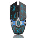 X13 2.4GHz Wireless Gaming Mouse USB Backlight Mice for PC (Star Black)