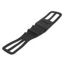 Universal Silicon Strap Mountain Road Bike Phone Flashlight Bands (Black) Newly