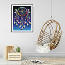 5D DIY Crystall Drill Diamond Painting Color Dream Catcher Drawing Picture