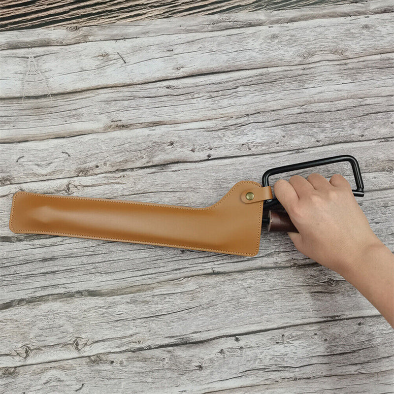 PU leather protective cover camping fire pliers protective cover storage bag